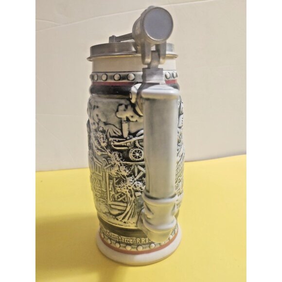 Vintage Avon Ceramarte Train Locomotive Beer Stein Brazil 1982 - Picture 3 of 13